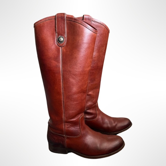 FRYE Melissa‎ Button 2 Tall Boots - Picture 1 of 10